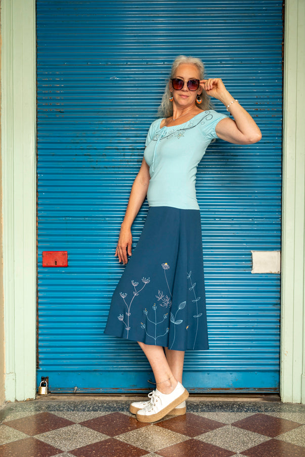 Lily A-line Long Skirt