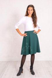 Lisa A-line short skirt